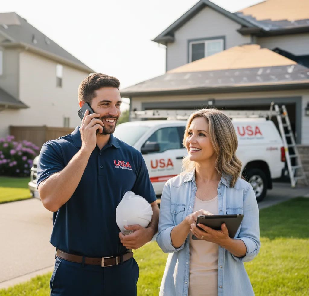USA Roof Repair Experts customer support in Scarbro